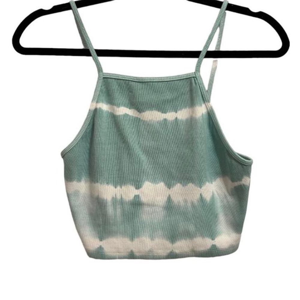 Zara Tie Dye Crop Tank Top